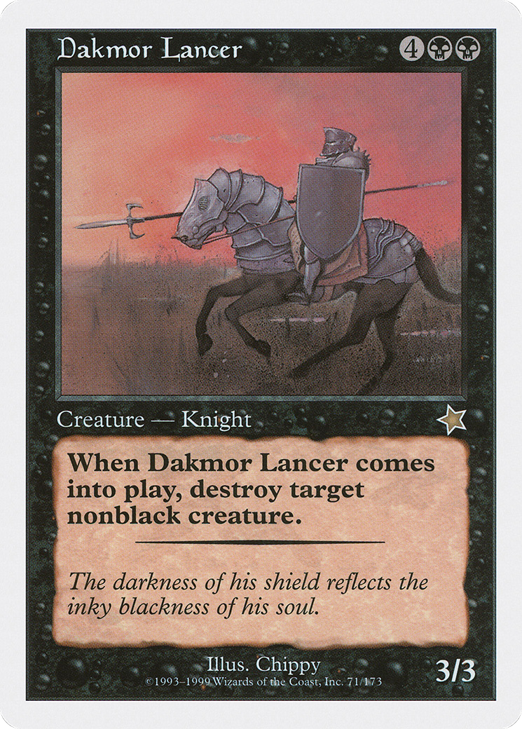 Dakmor Lancer [Starter 1999] - Trinity Hobby