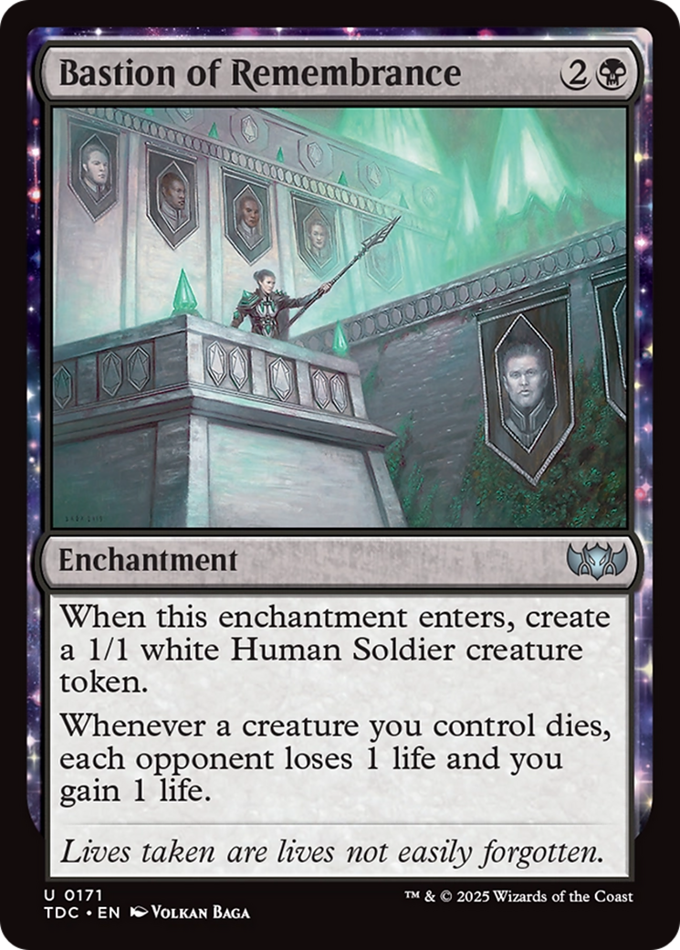 Bastion of Remembrance (TDC-171) - [Commander: Tarkir: Dragonstorm] - Trinity Hobby