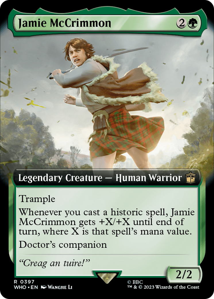 Jamie McCrimmon (Extended Art) [Doctor Who]