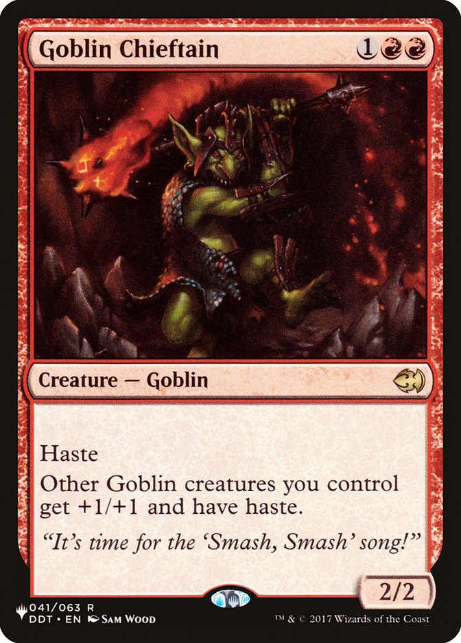 Goblin Chieftain [The List] - Trinity Hobby