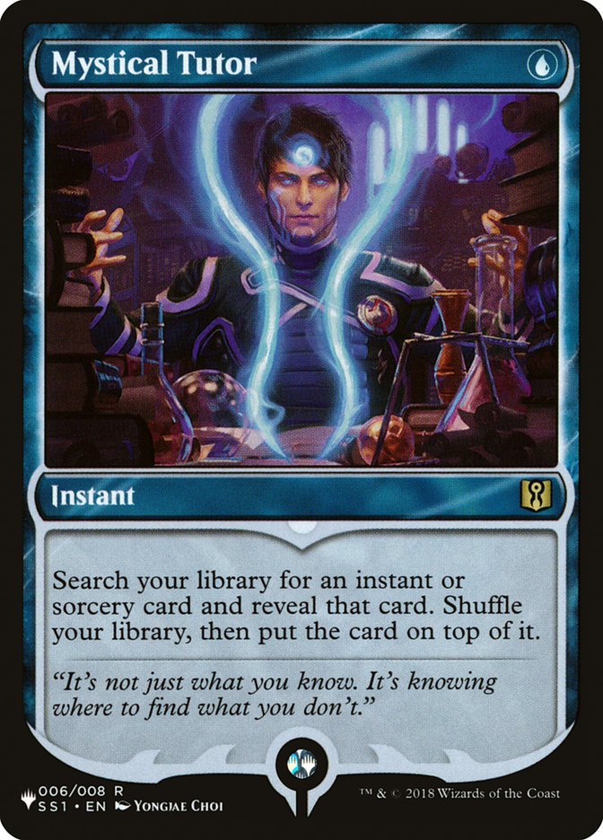 Mystical Tutor [The List] - Trinity Hobby