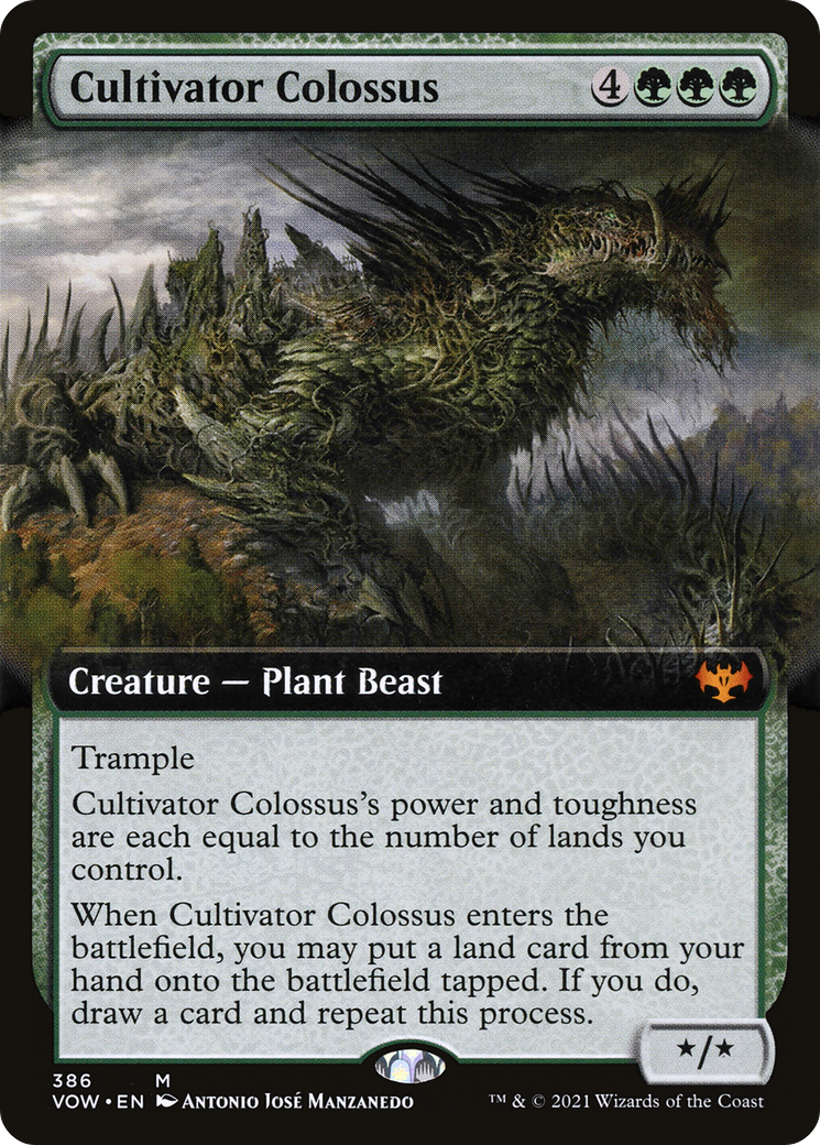 Cultivator Colossus (Extended Art) [Innistrad: Crimson Vow] - Trinity Hobby