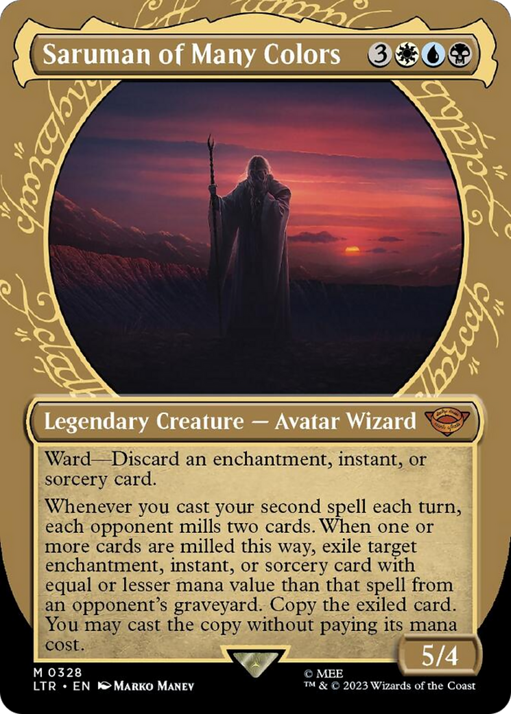 Saruman of Many Colors (Showcase Ring Frame) [The Lord of the Rings: Tales of Middle-Earth] - Trinity Hobby
