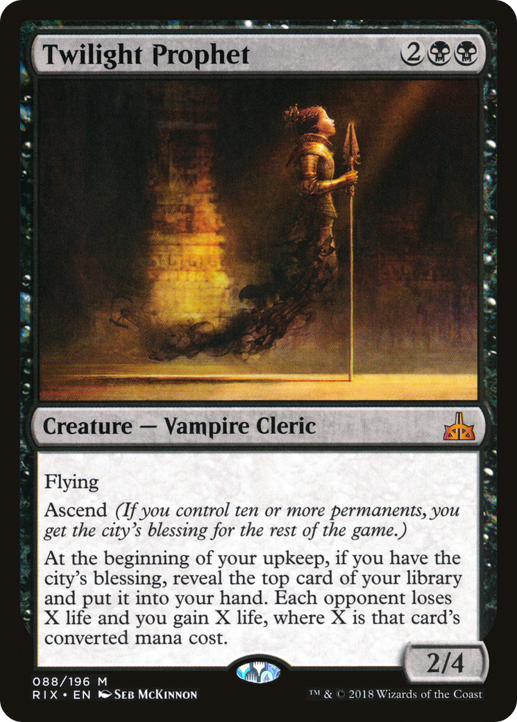 Twilight Prophet [Rivals of Ixalan] - Trinity Hobby