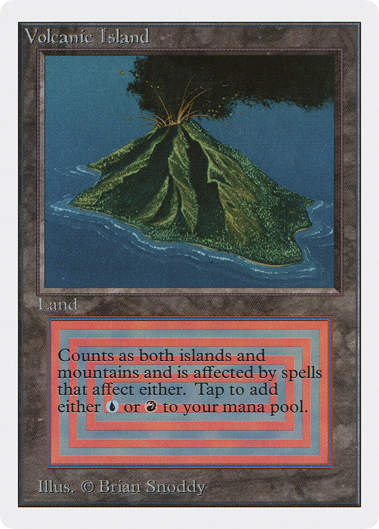 Volcanic Island [Unlimited Edition] - Trinity Hobby