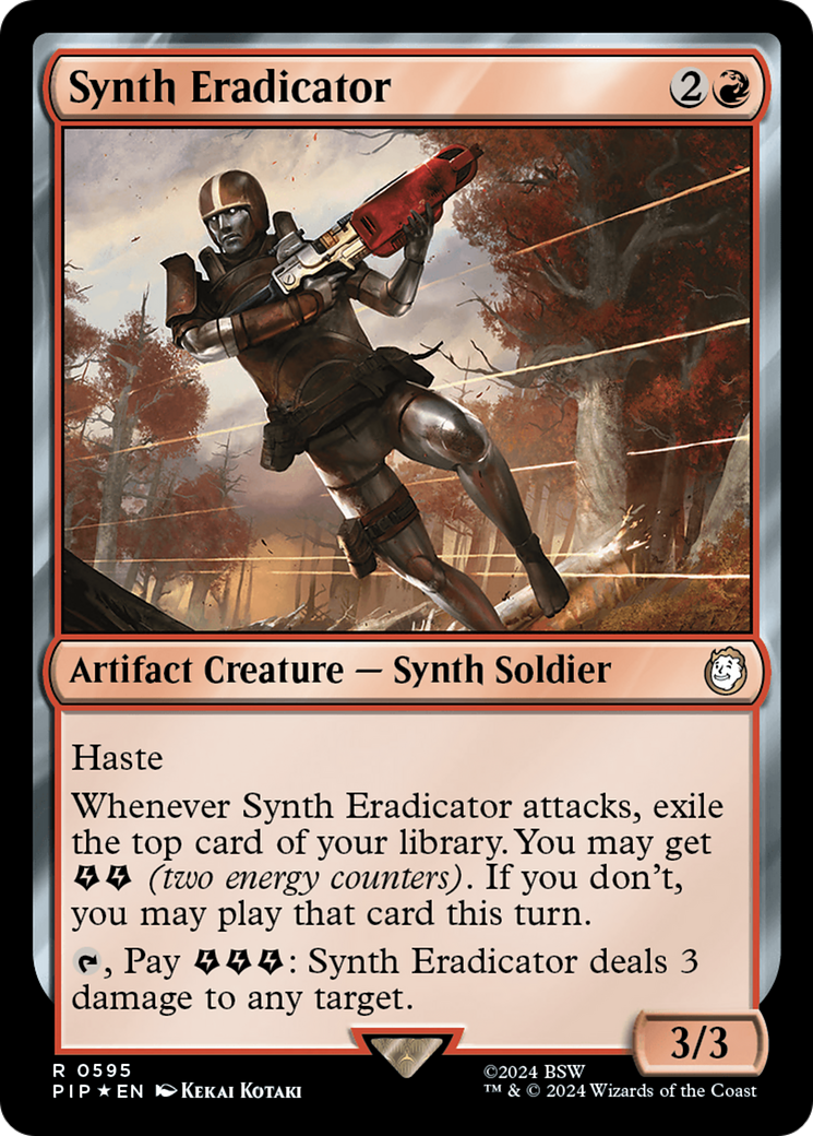 Synth Eradicator (Surge Foil) [Fallout] - Trinity Hobby