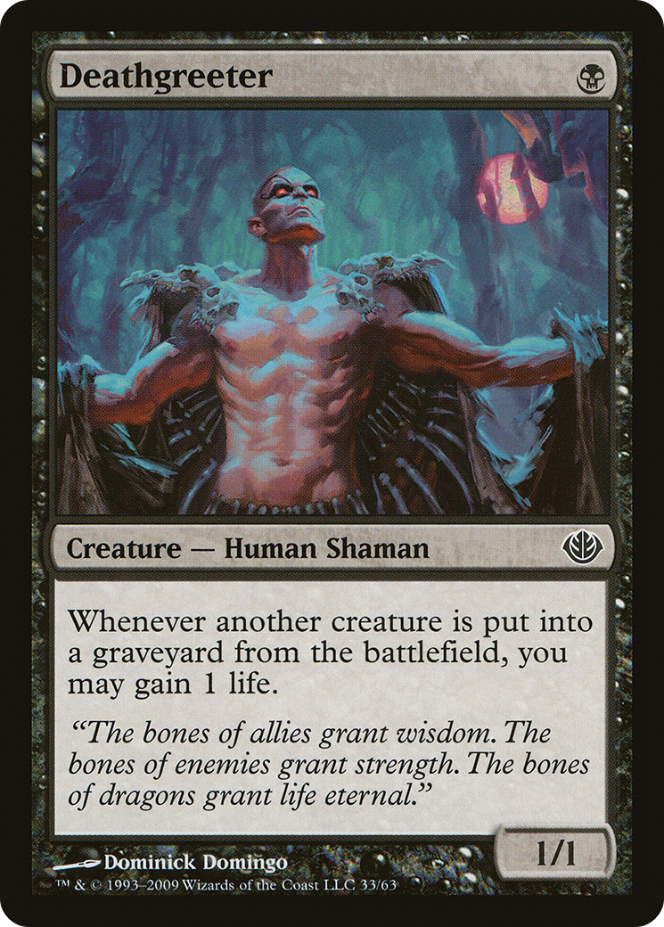 Deathgreeter [Duel Decks: Garruk vs. Liliana] - Trinity Hobby