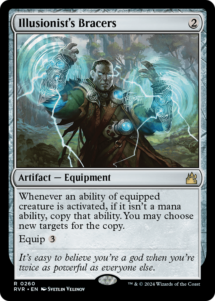 Brassards de l'illusionniste [Ravnica Remastered] 