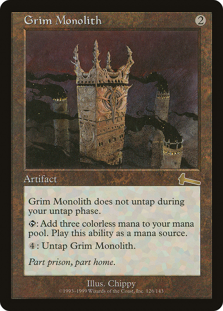 Grim Monolith [Urza's Legacy] - Trinity Hobby