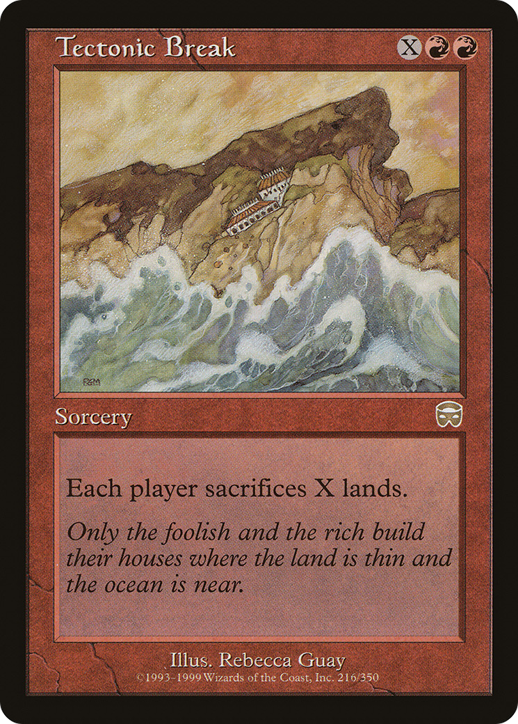 Tectonic Break [Mercadian Masques] - Trinity Hobby