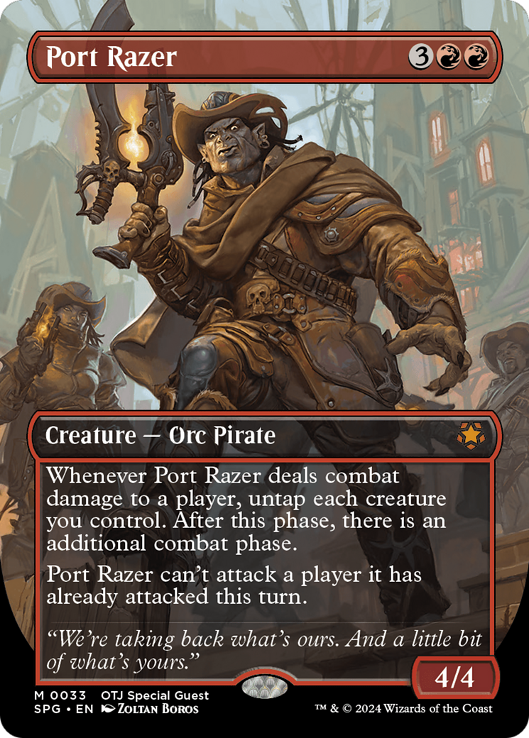 Port Razer (Borderless) [Outlaws of Thunder Junction Special Guests] - Trinity Hobby