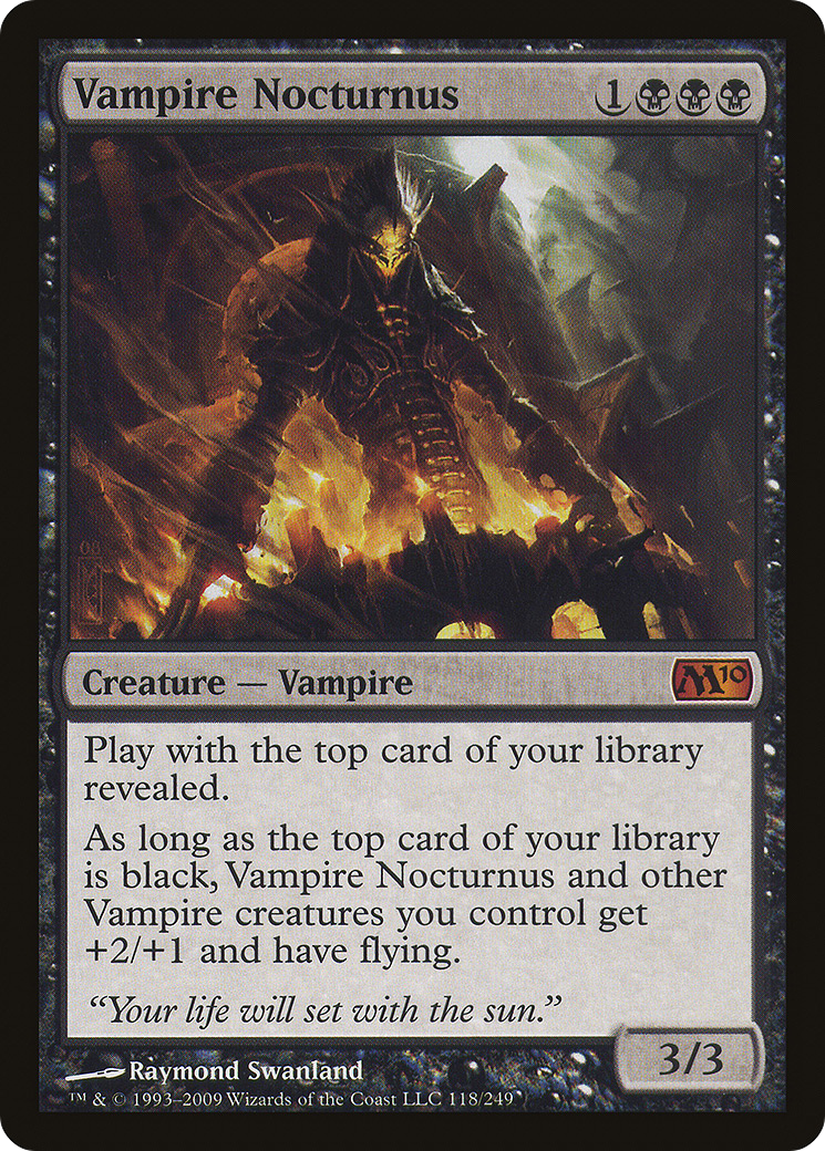 Vampire Nocturnus [Magic 2010] - Trinity Hobby