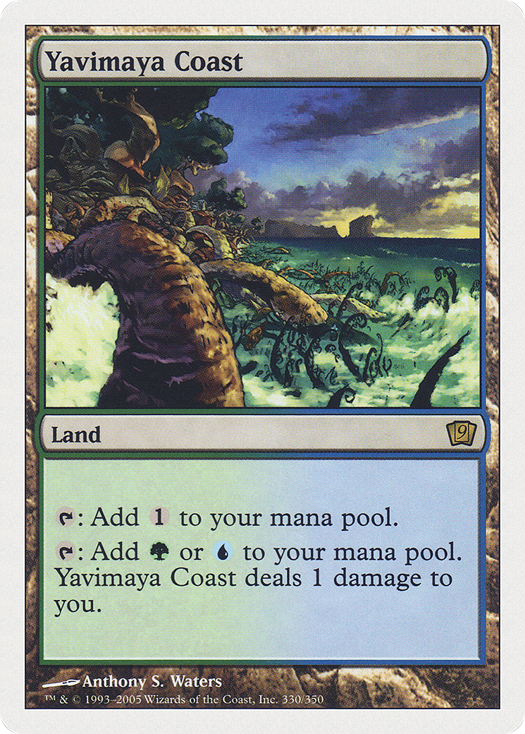 Yavimaya Coast [Ninth Edition] - Trinity Hobby