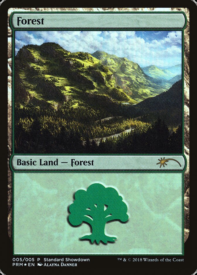 Forest (Alayna Danner) [Standard Showdown Promos] - Trinity Hobby