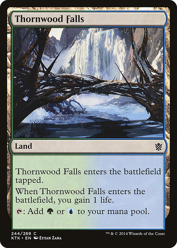 Thornwood Falls [Khans of Tarkir] - Trinity Hobby