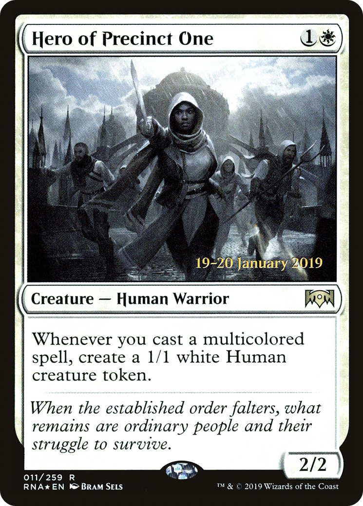 Héros du Precinct One [Promotions avant-première de Ravnica Allegiance] 