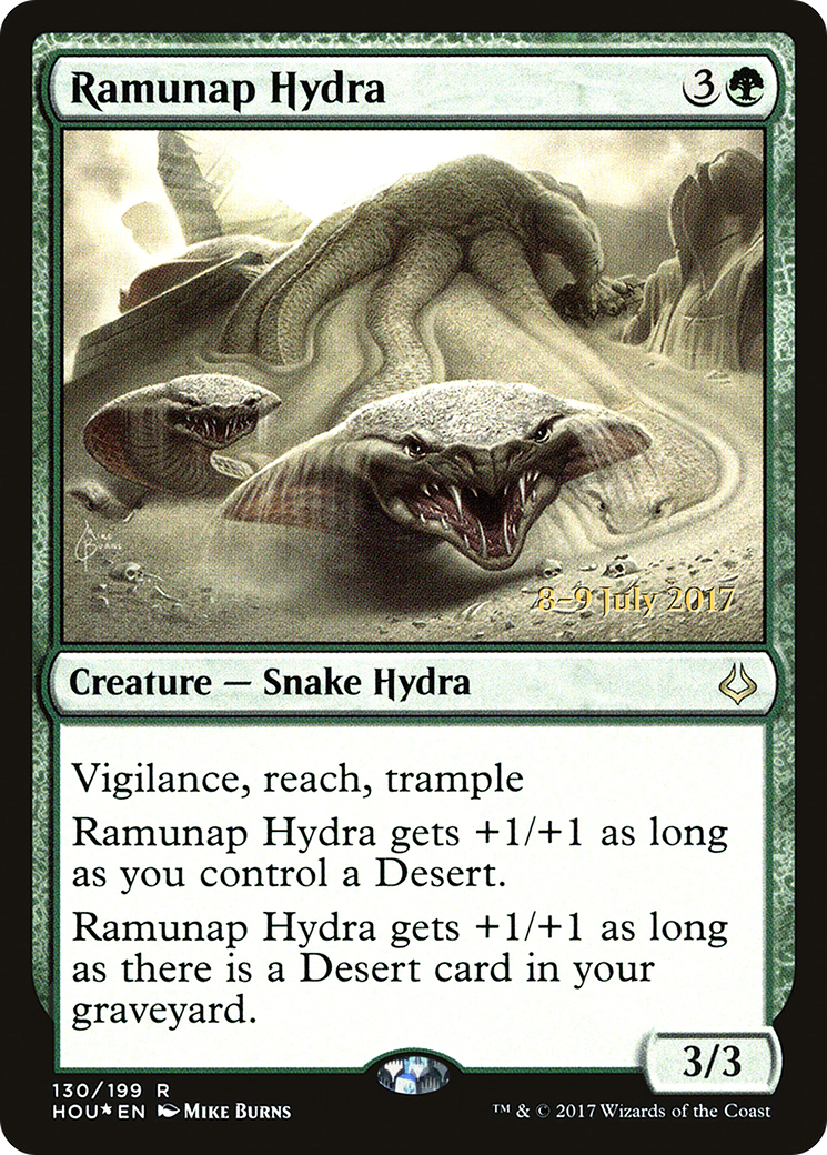 Ramunap Hydra [Hour of Devastation Prerelease Promos] - Trinity Hobby