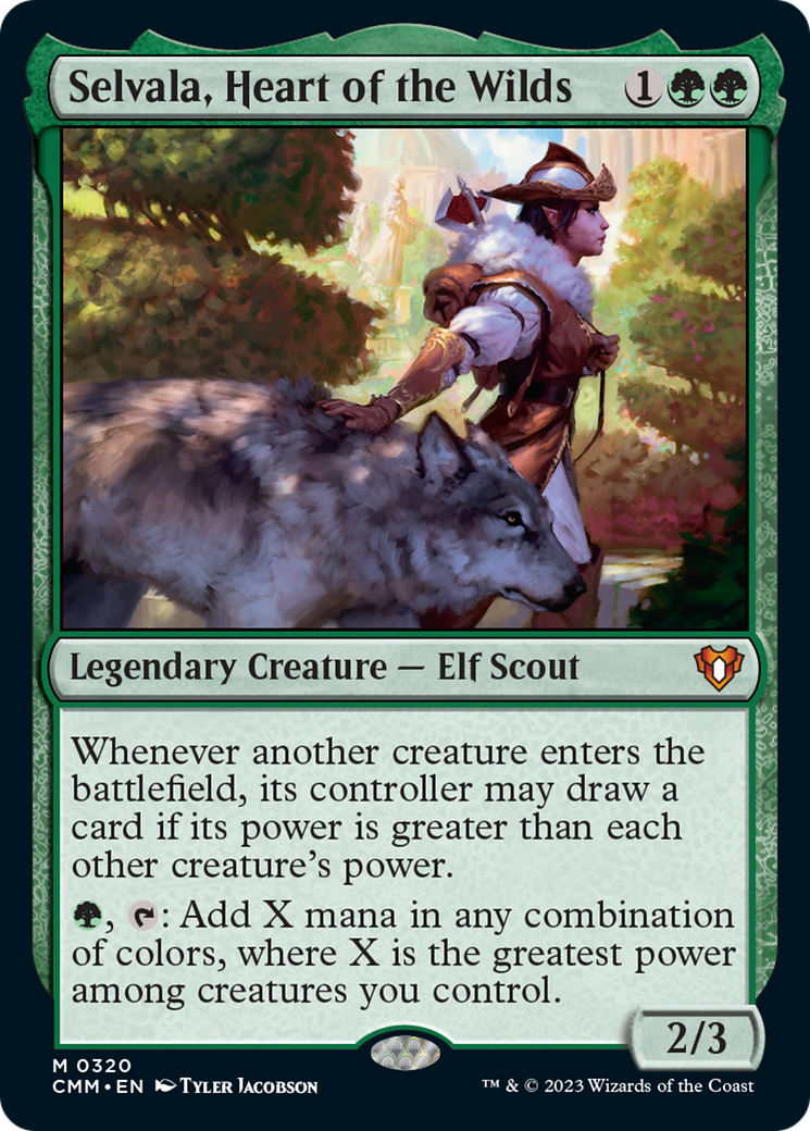 Selvala, Heart of the Wilds [Commander Masters] - Trinity Hobby