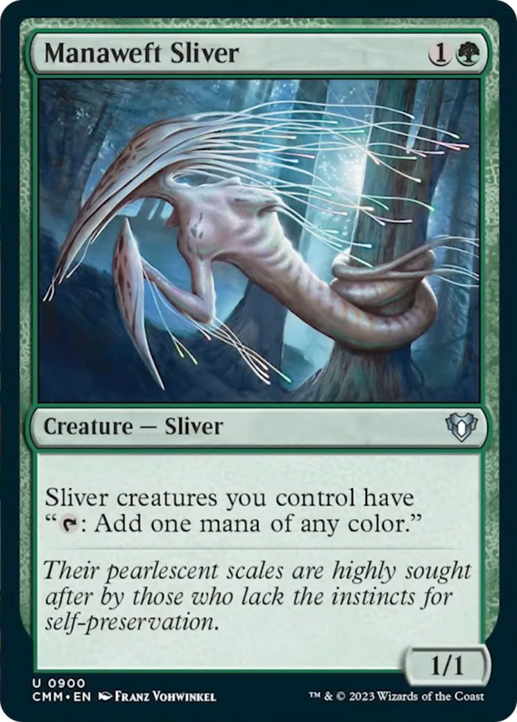Manaweft Sliver [Commander Masters] - Trinity Hobby