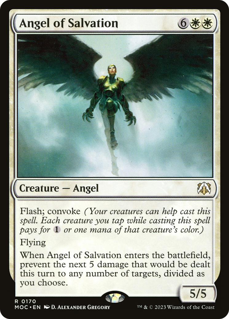 Angel of Salvation [March of the Machine Commander] - Trinity Hobby