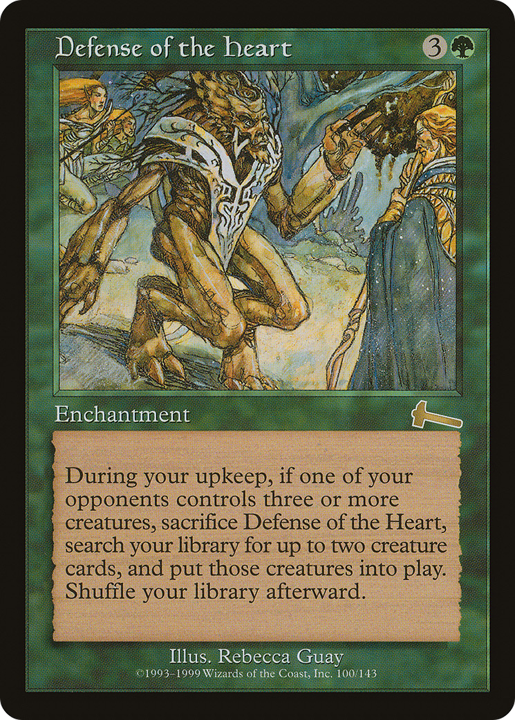 Defense of the Heart [Urza's Legacy] - Trinity Hobby