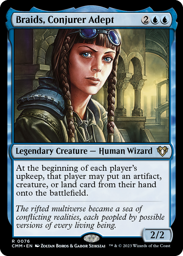 Braids, Conjurer Adept [Commander Masters] - Trinity Hobby