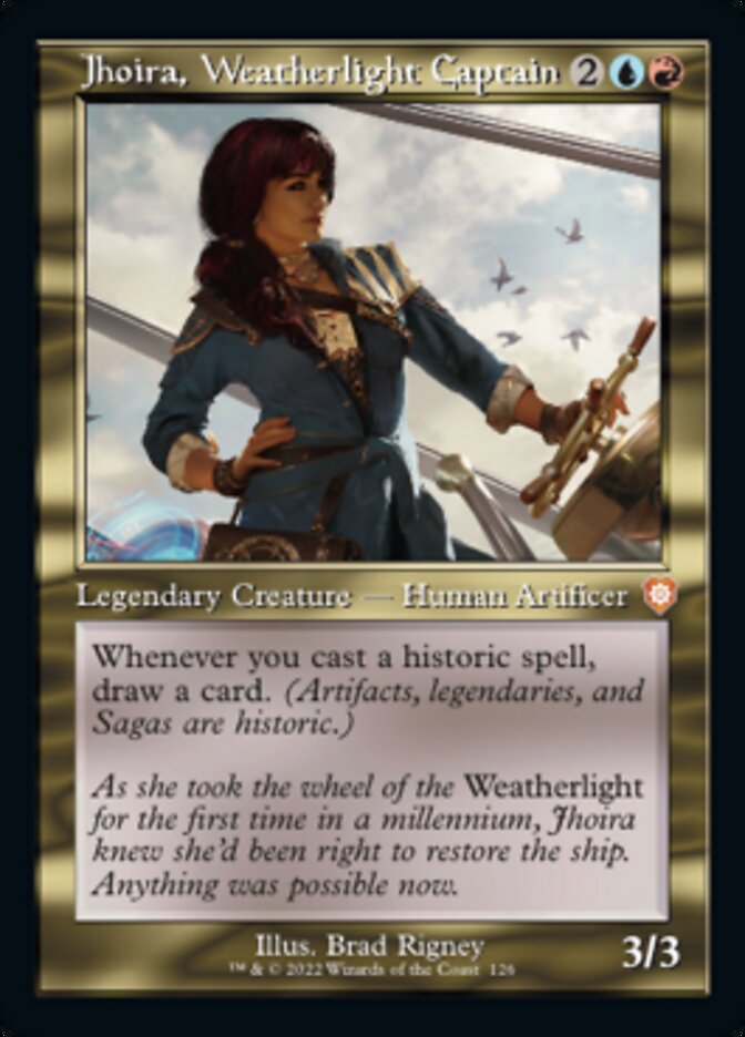 Jhoira, Weatherlight Captain (Retro) [The Brothers' War Commander] - Trinity Hobby