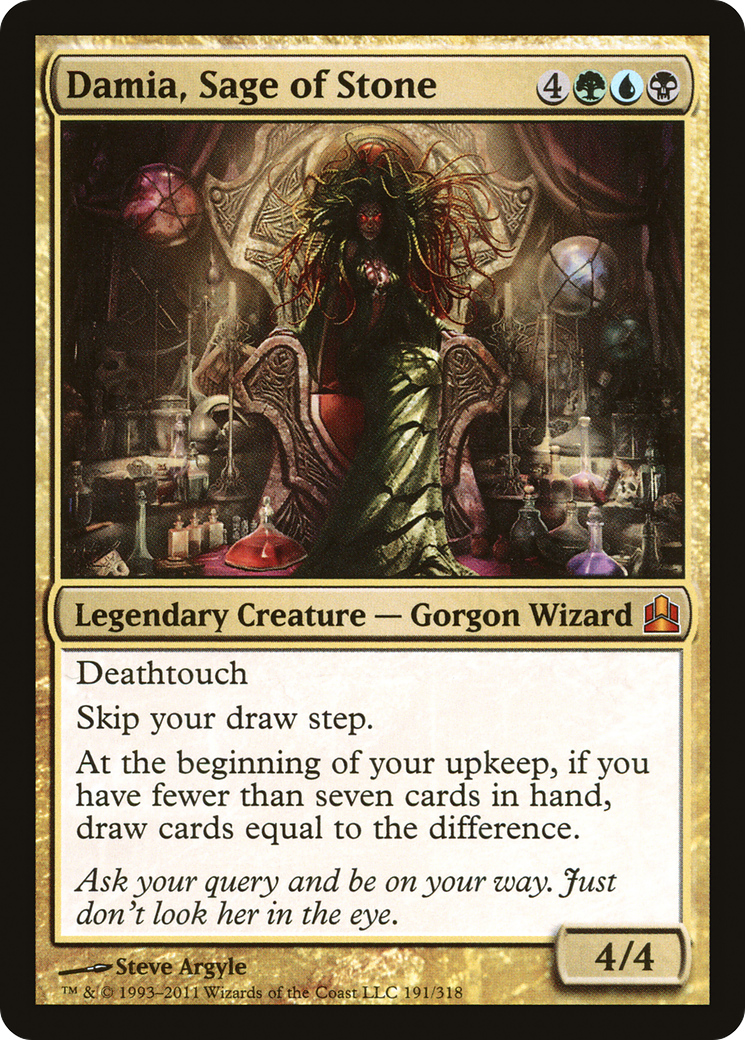Damia, Sage of Stone [Commander 2011] - Trinity Hobby