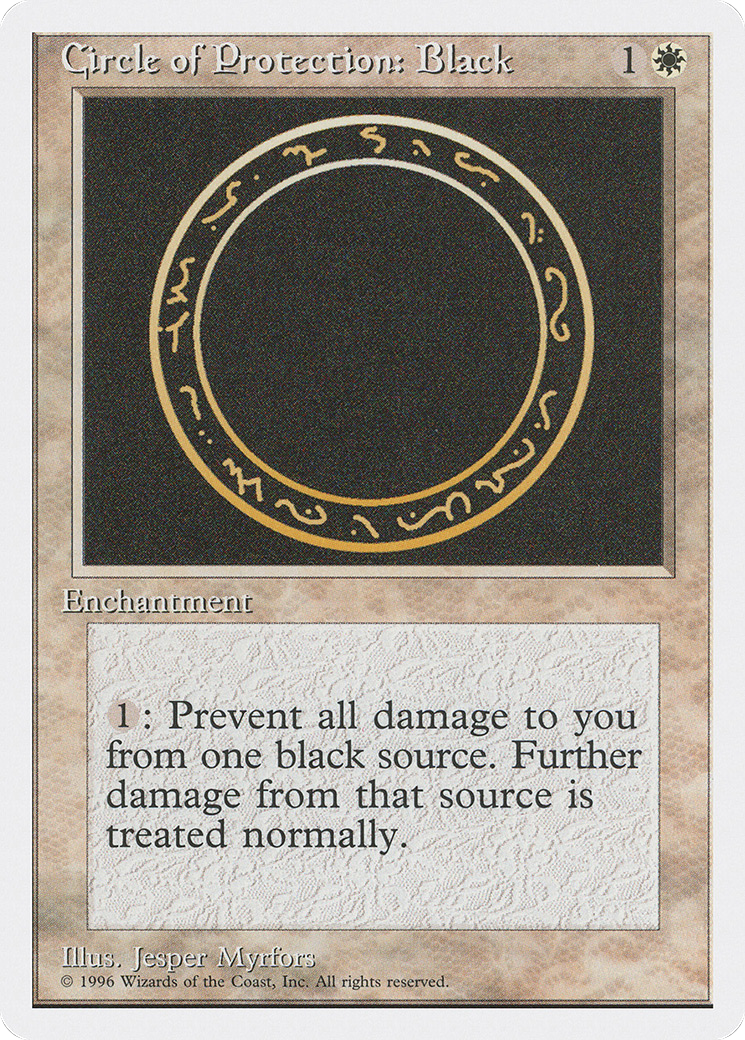 Circle of Protection: Black [Introductory Two-Player Set] - Trinity Hobby