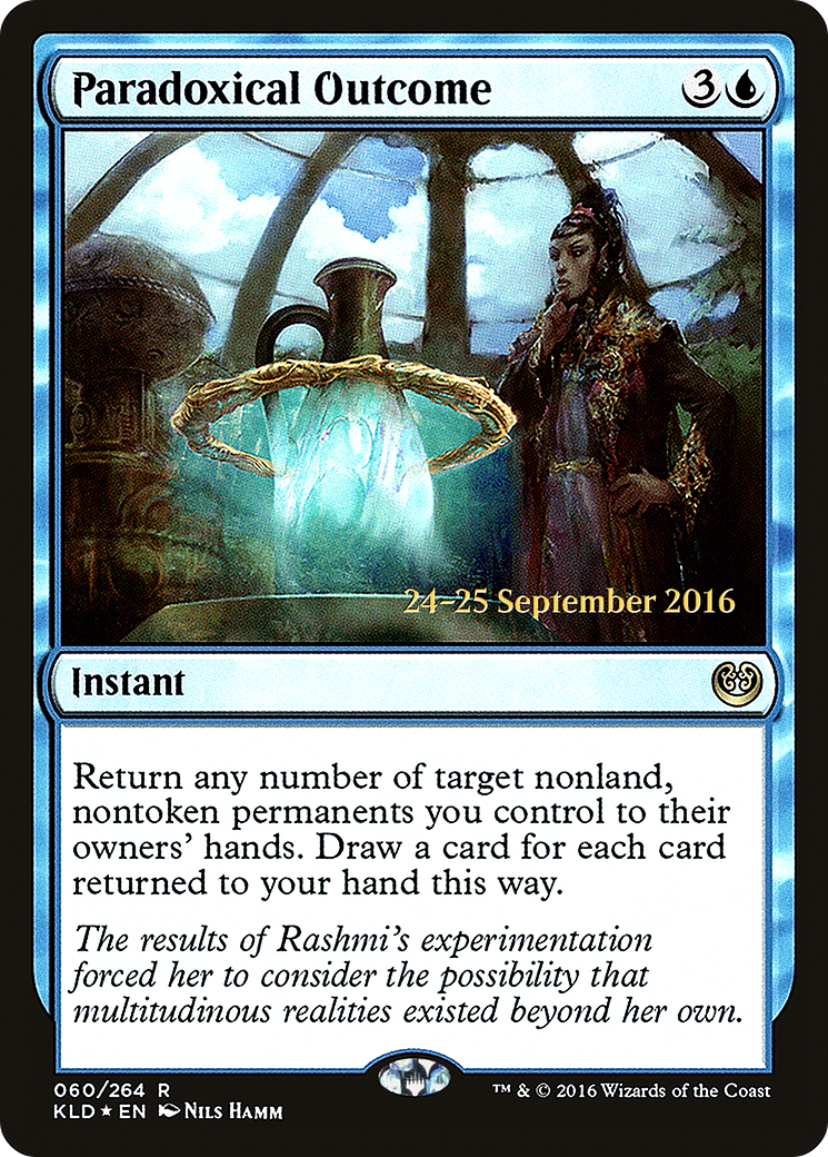 Paradoxical Outcome [Kaladesh Prerelease Promos] - Trinity Hobby
