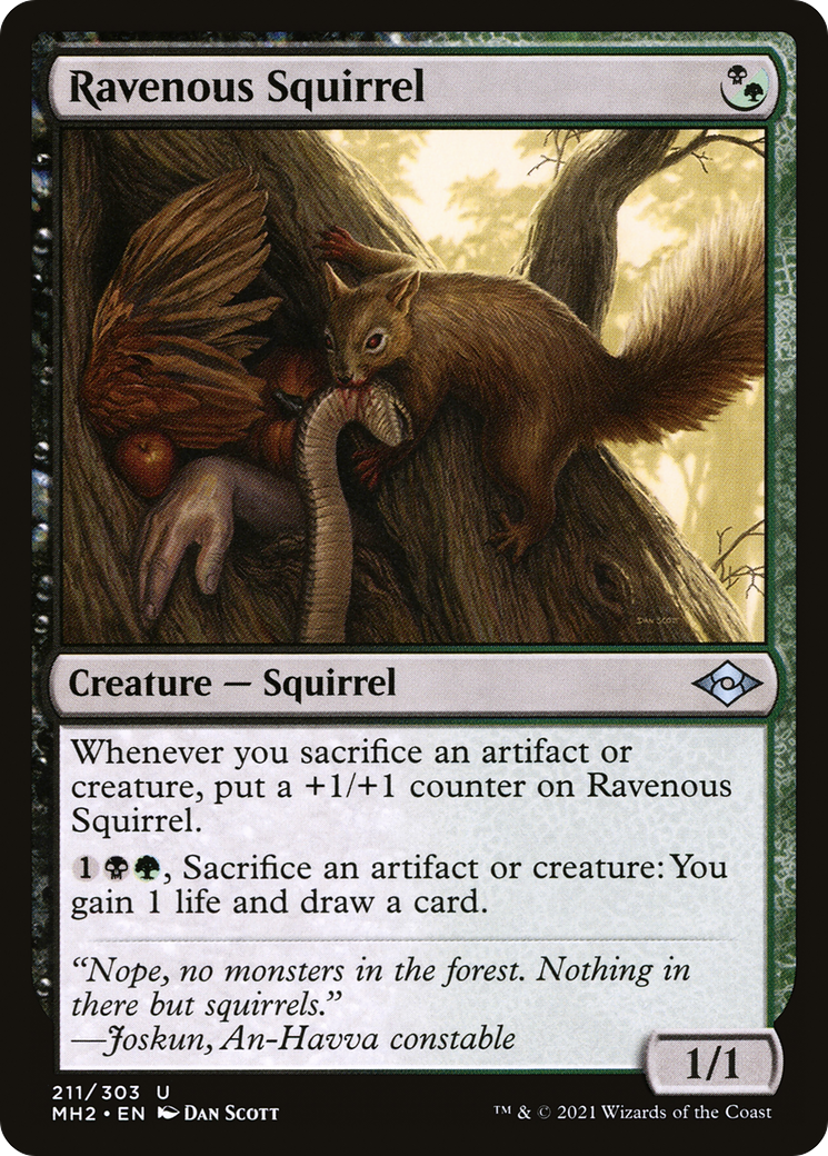 Ravenous Squirrel [Modern Horizons 2] - Trinity Hobby