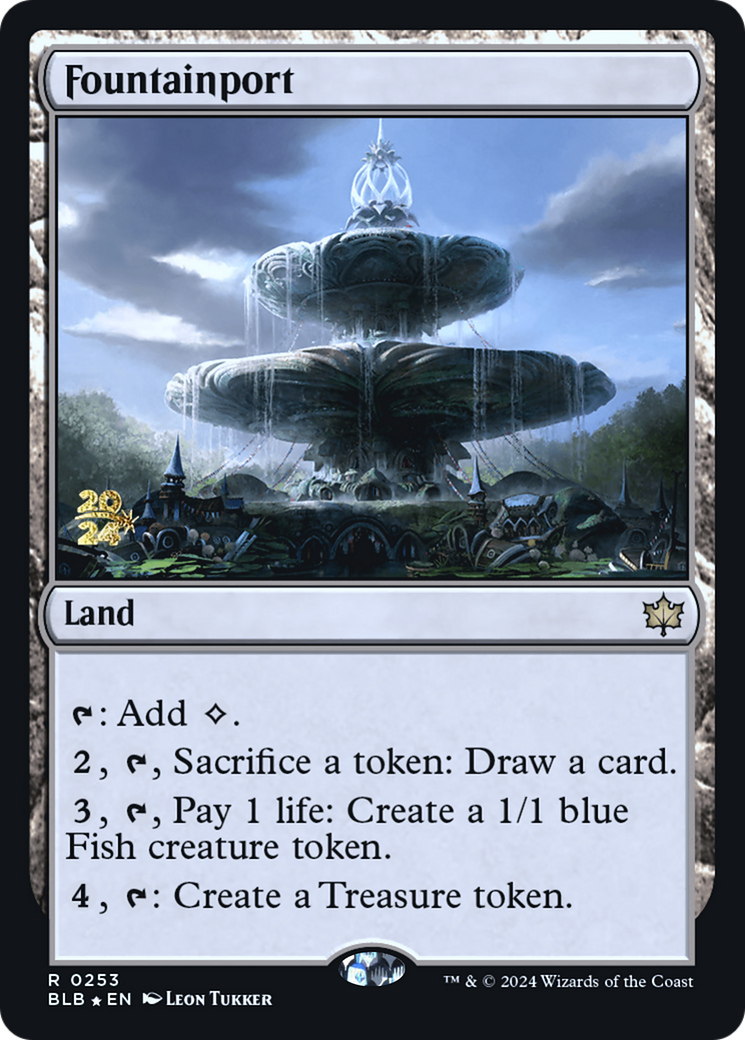 Fountainport [Bloomburrow Prerelease Promos] - Trinity Hobby