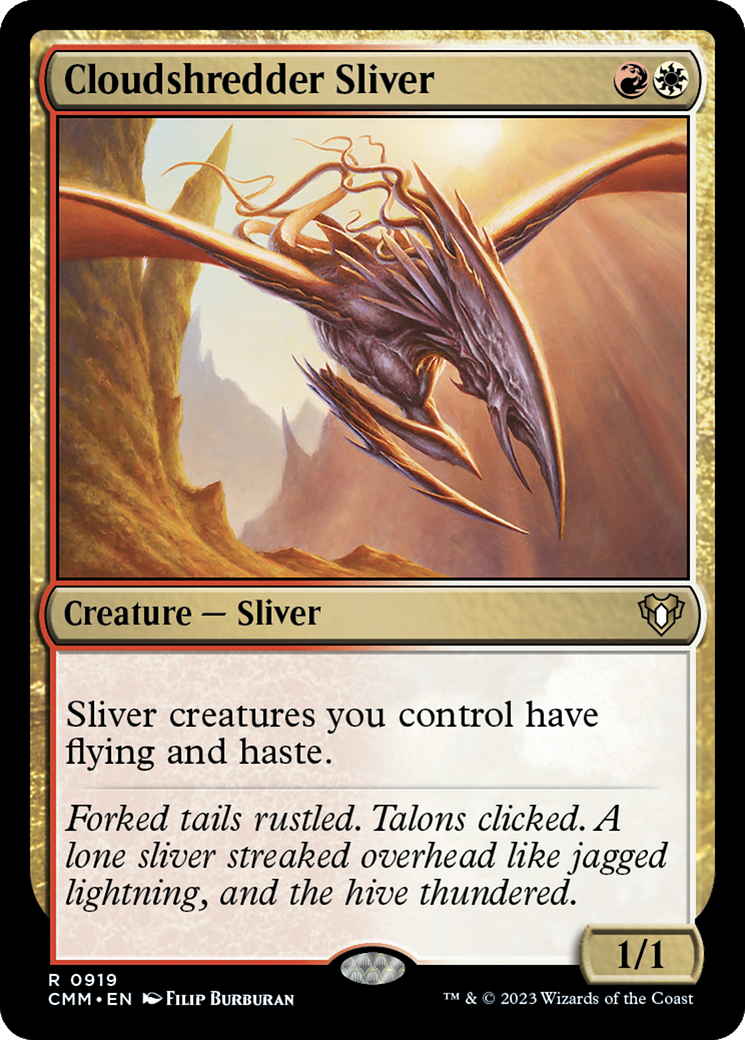 Cloudshredder Sliver [Commander Masters] - Trinity Hobby