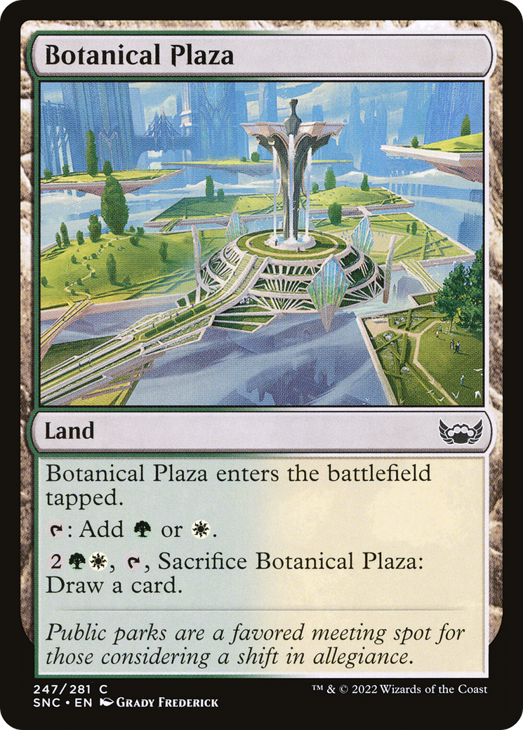 Botanical Plaza [Streets of New Capenna] - Trinity Hobby