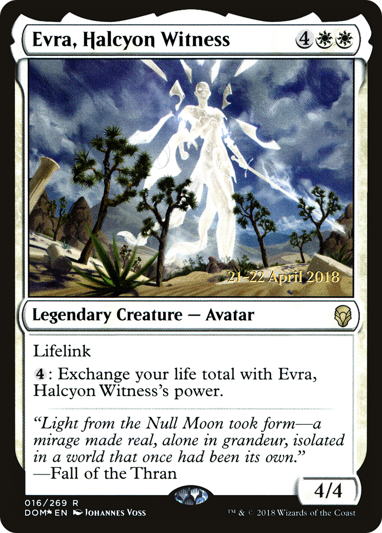 Evra, Halcyon Witness [Dominaria Prerelease Promos] - Trinity Hobby