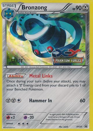 Bronzong (XY21) (Staff) [XY: Black Star Promos] - Trinity Hobby