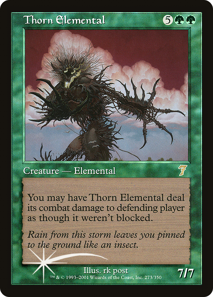 Thorn Elemental [Seventh Edition] - Trinity Hobby