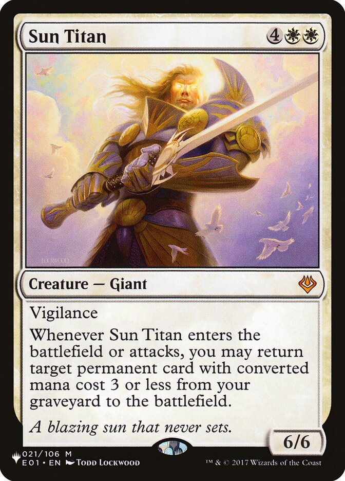 Sun Titan [The List] - Trinity Hobby