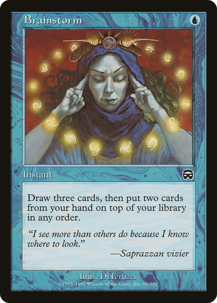 Brainstorm [Mercadian Masques] - Trinity Hobby