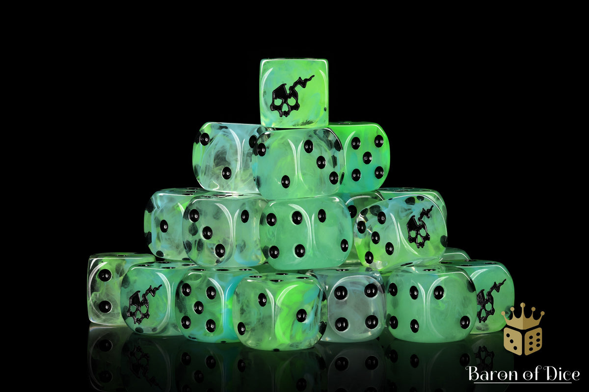 Baron of Dice - (ROUND EDGE) Ethereal Ghost [25 CT]