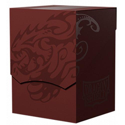 Deck Box: Dragon Shield Double Shell: Blood Red/Black - Trinity Hobby