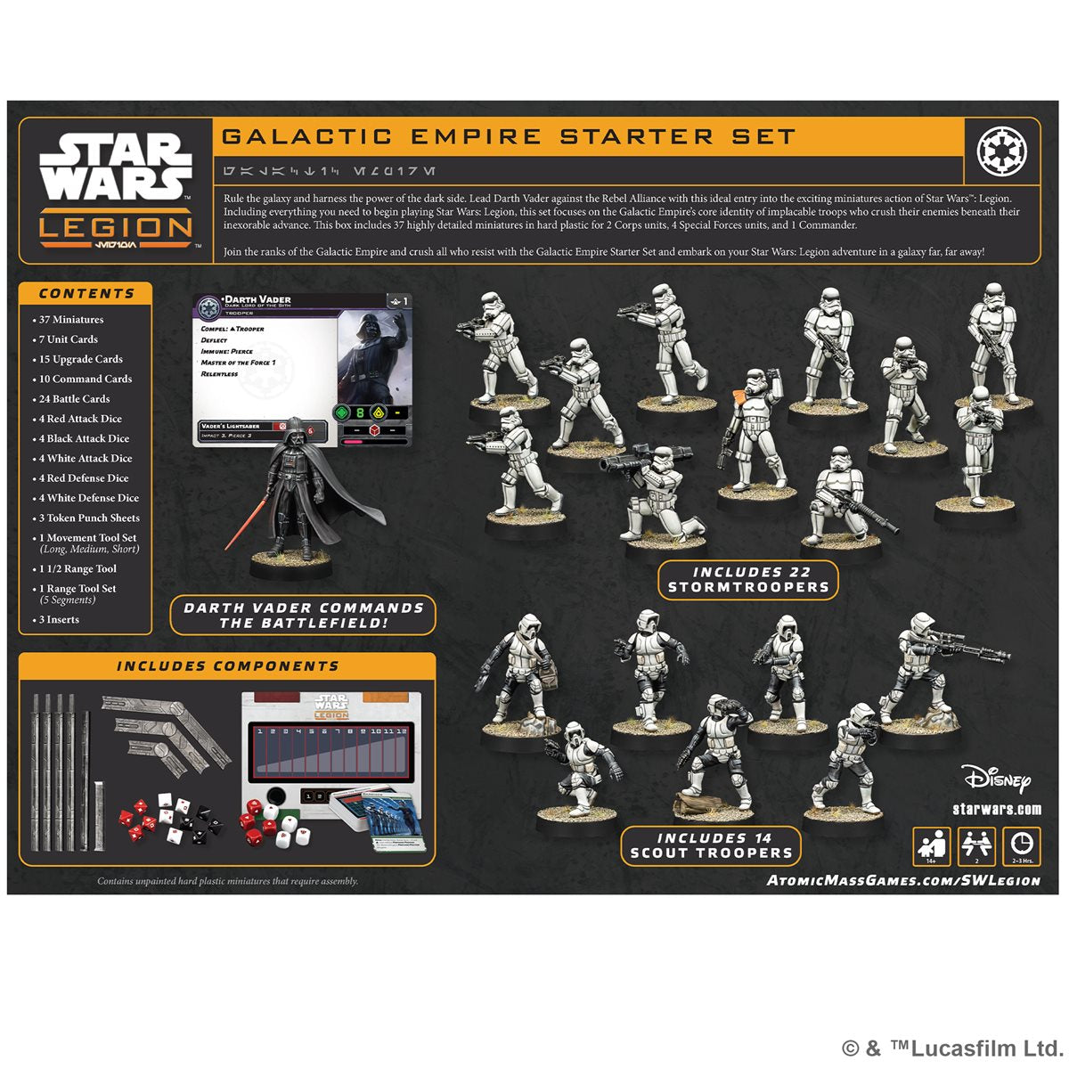 Star Wars: Legion: Galactic Empire - Starter Set (ML) - Trinity Hobby