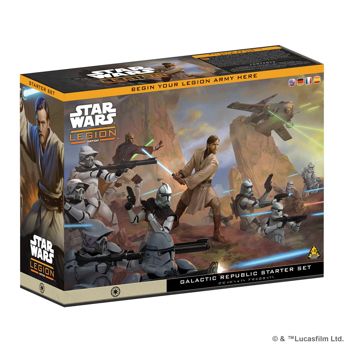 Star Wars: Legion: Galactic Republic - Starter Set (ML) - Trinity Hobby