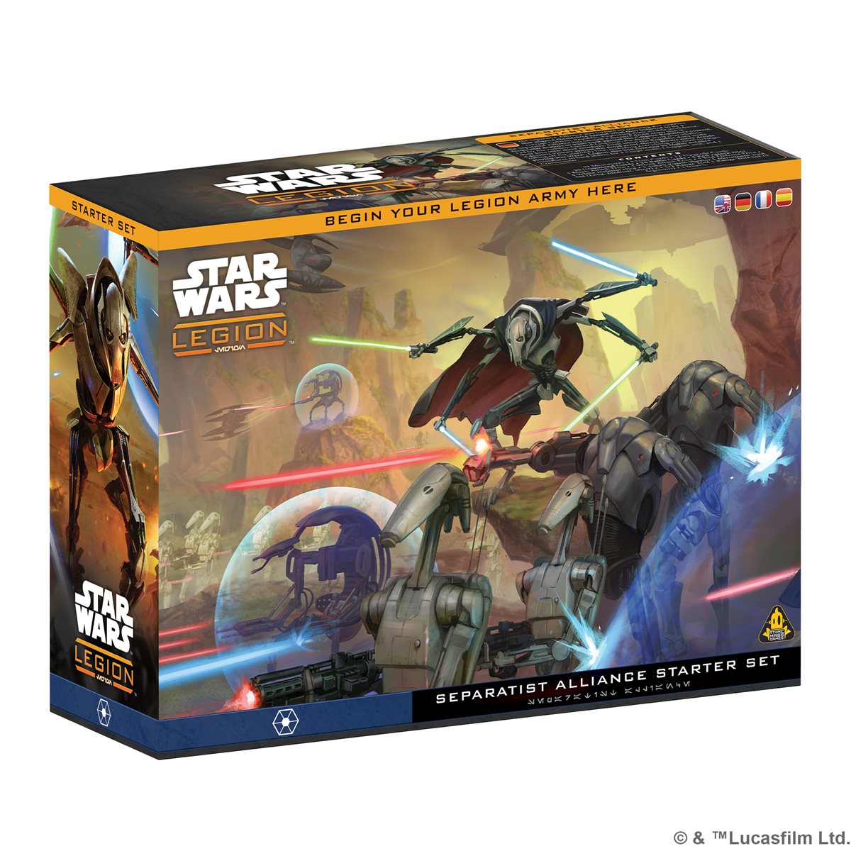 Star Wars: Legion: Seperatist Alliance - Starter Set (ML) - Trinity Hobby