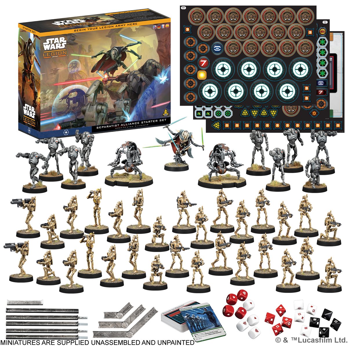 Star Wars: Legion: Seperatist Alliance - Starter Set (ML) - Trinity Hobby