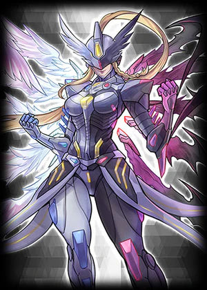 Manamoon Angel of Duality Holographic Sleeves (70 CT Standard) (Limit 1 Per Person) - Trinity Hobby