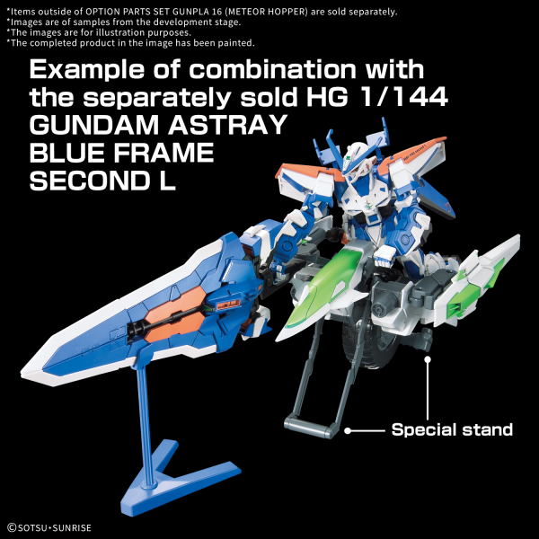 OPTION PARTS SET GUNPLA 16 (METEOR HOPPER) - Trinity Hobby