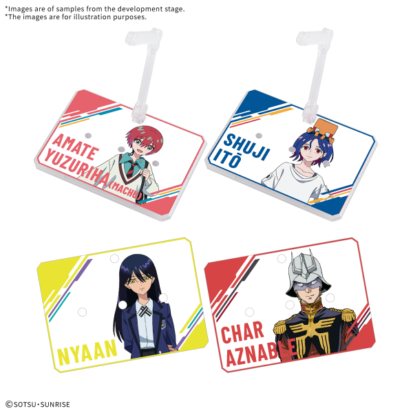 ACTION BASE 7 ［CLEAR COLOR］ Mobile Suit Gundam GQuuuuuuX STICKERS SET - Trinity Hobby