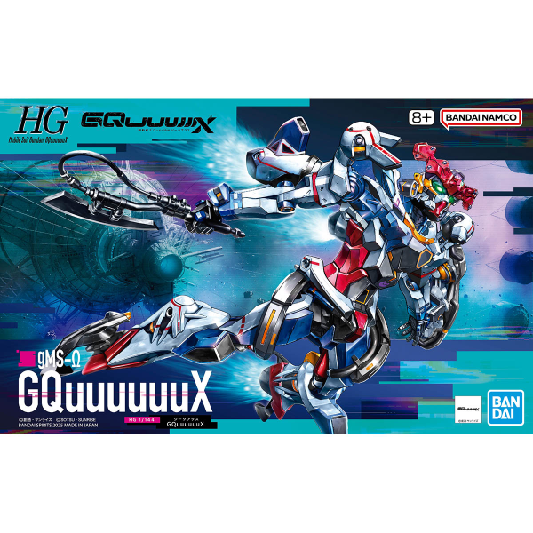 [Pre-Order] BANDAI HOBBY HG 1/144 GQuuuuuuX (ETA March 2025)