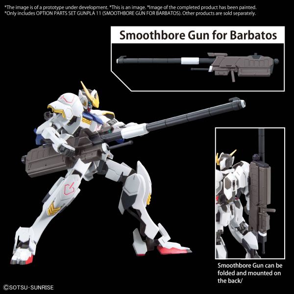 OPTION PARTS SET GUNPLA 11 (SMOOTHBORE GUN FOR BARBATOS) - Trinity Hobby